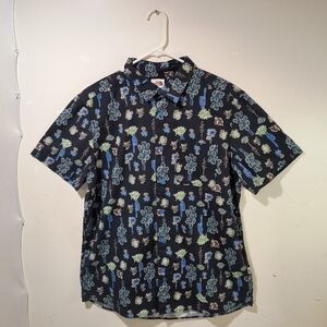 The North Face Men's Large Black Button Down Shirt